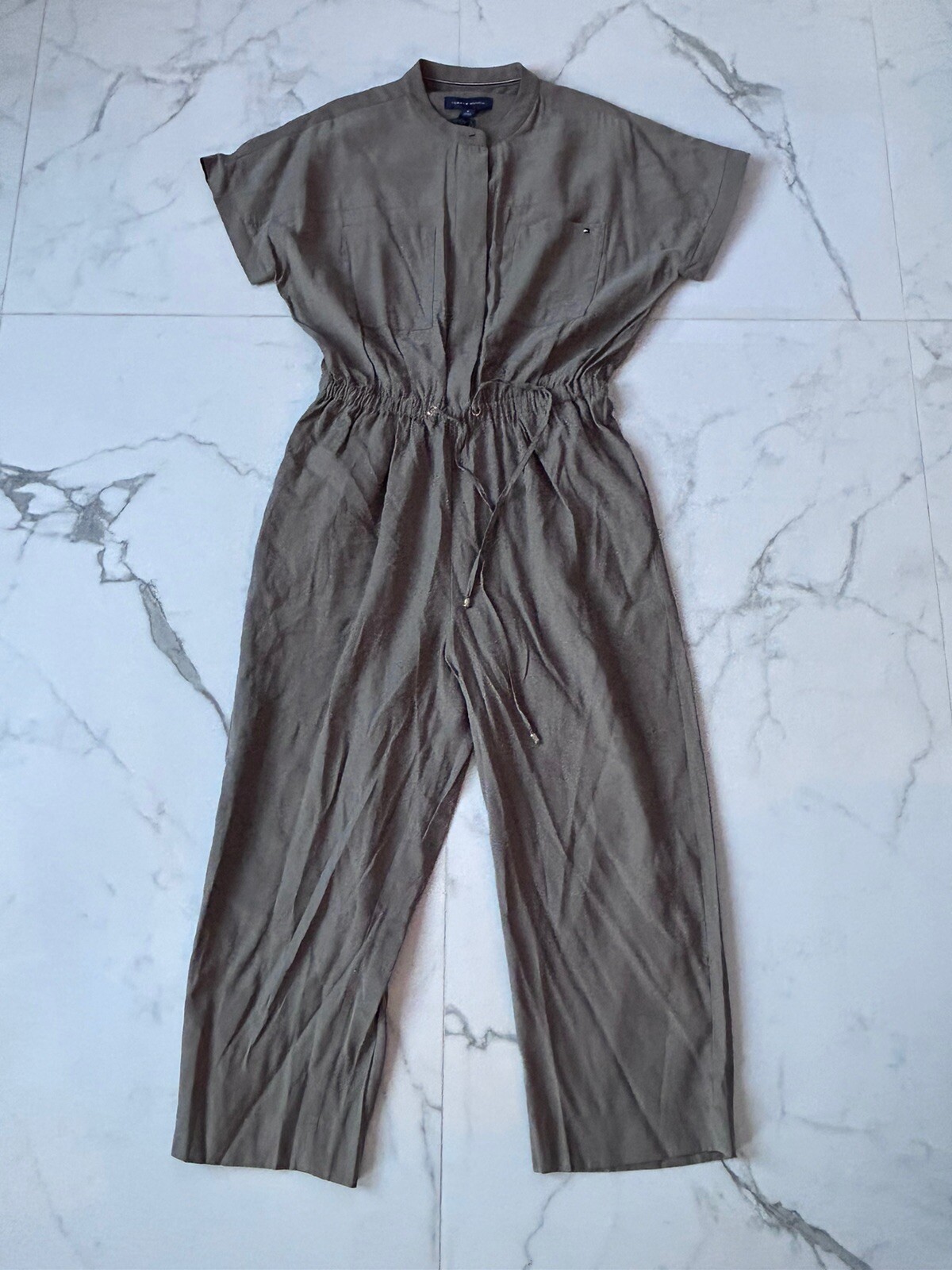 Tommy Hilfiger Martha’s Vineyard Style Medium Khaki “Ash” Romper