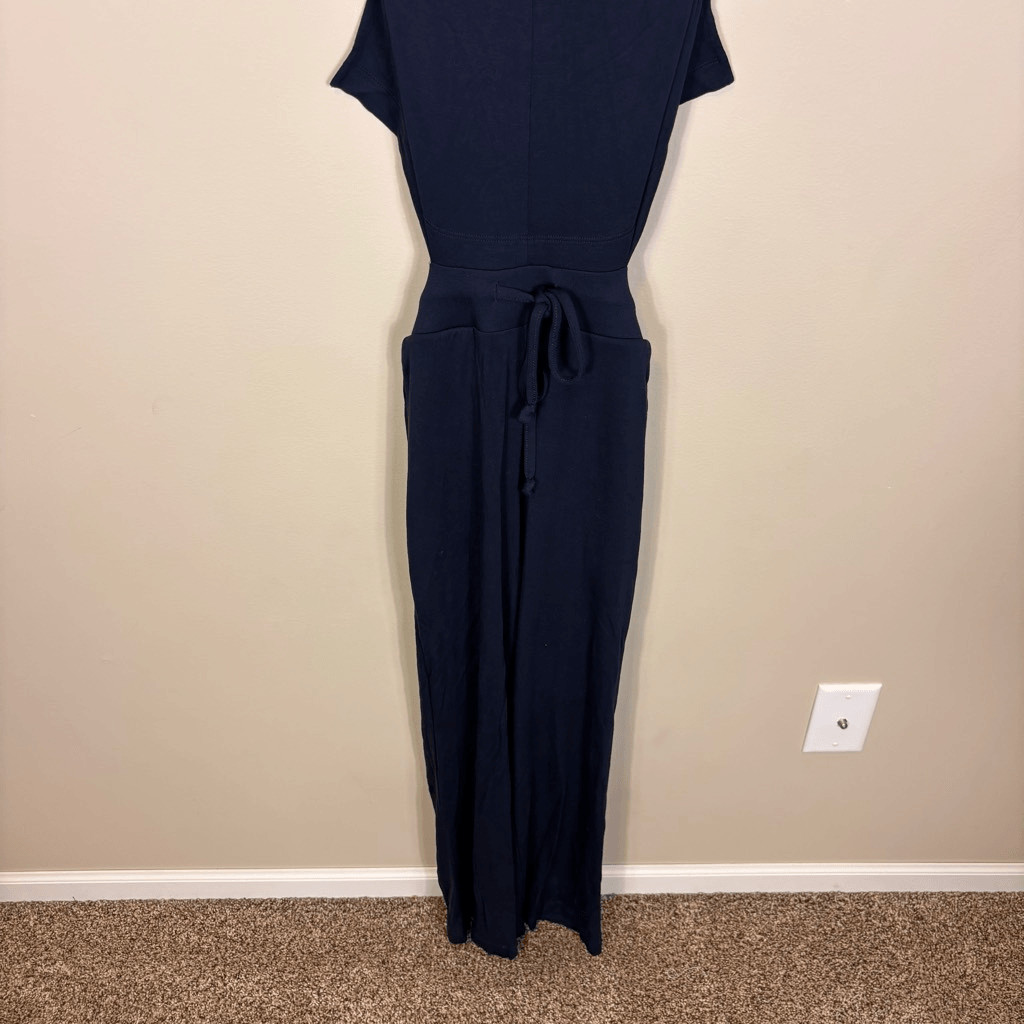 Cabi Navy Blue Summer Sleeveless Jumpsuit Style# 5954 Size XS