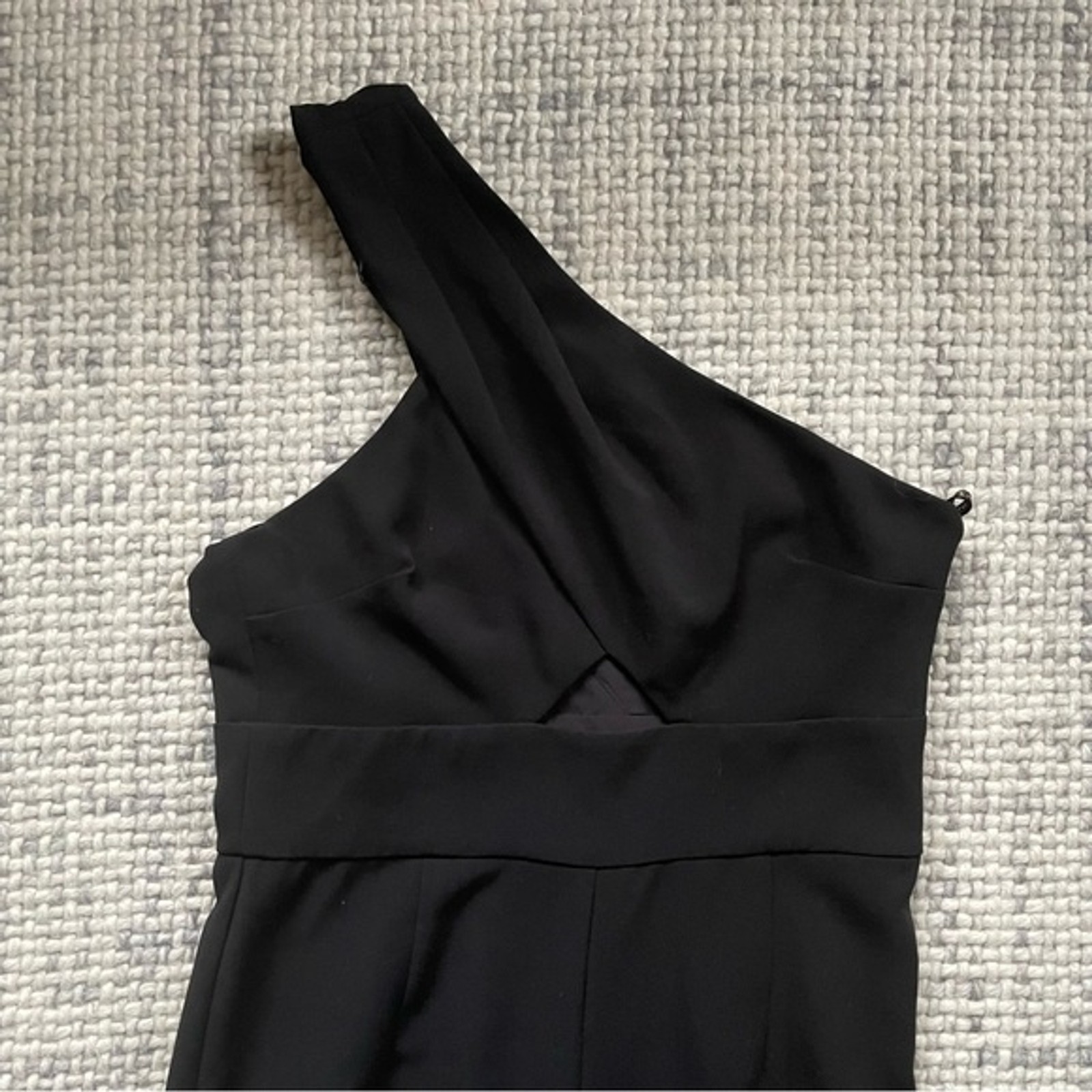 Black Halo Honey Cutout Jumpsuit in Black 16