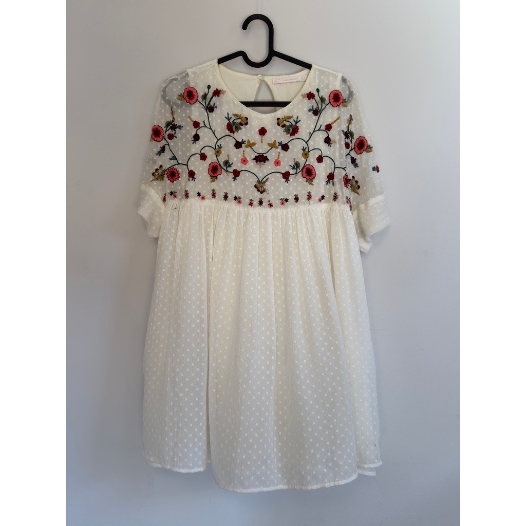 Zara Women’s Dress/Romper Size S | Trafaluc Collection Floral White