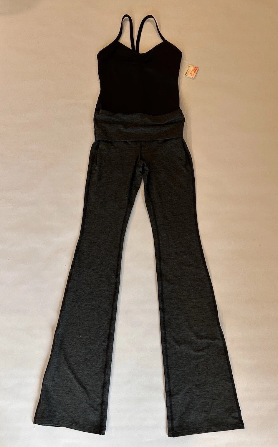 Free People Movement Women’s Jumpsuit XS Yoga Workout Active Built In Bra NWT