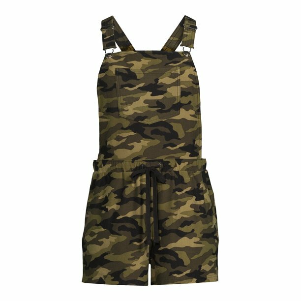 No Boundaries Juniors Shortall Medium (7-9) Camo NWT