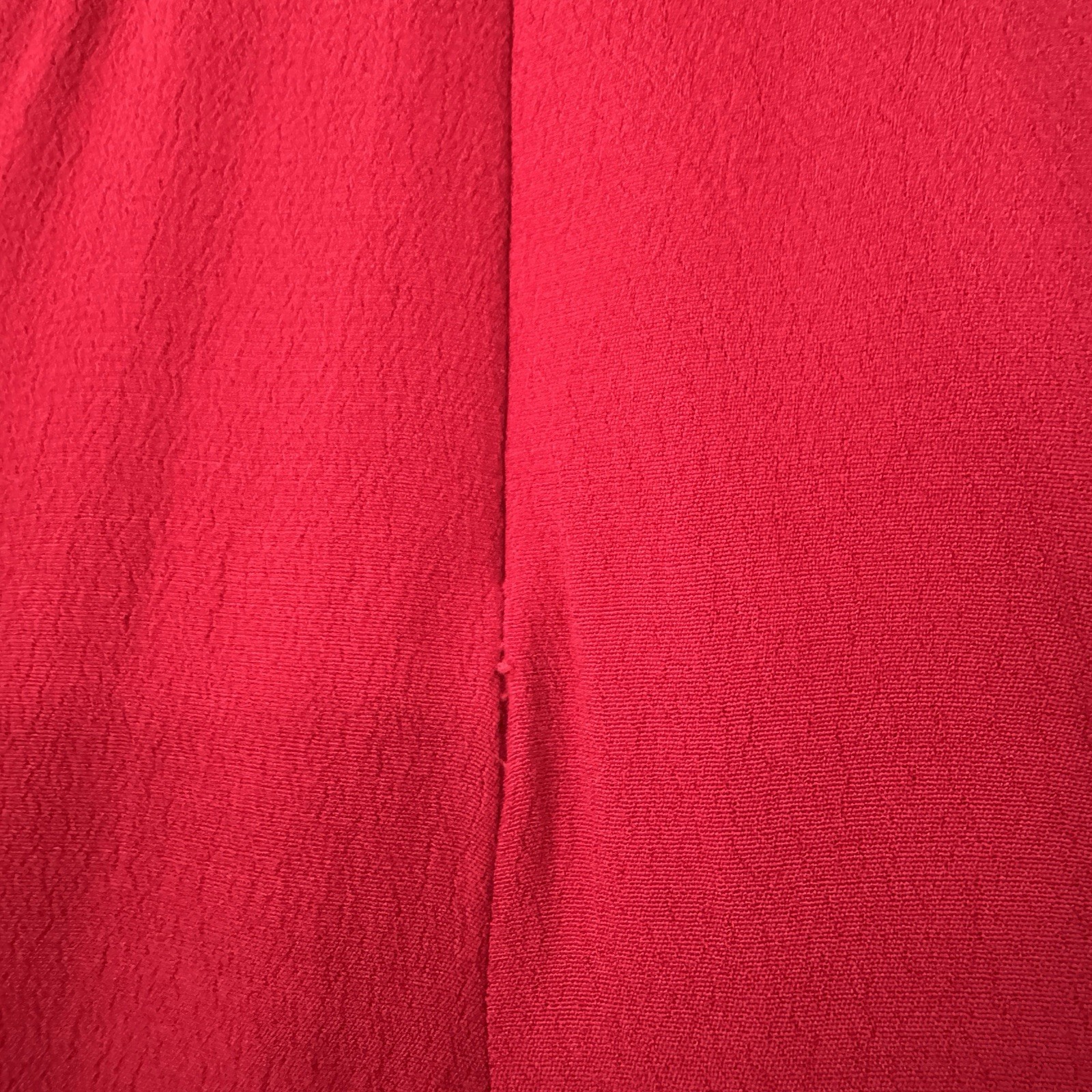 Anthropologie MAEVE Women’s 0 Red Grier Midi Jumpsuit Wide Leg Twist Tie Front
