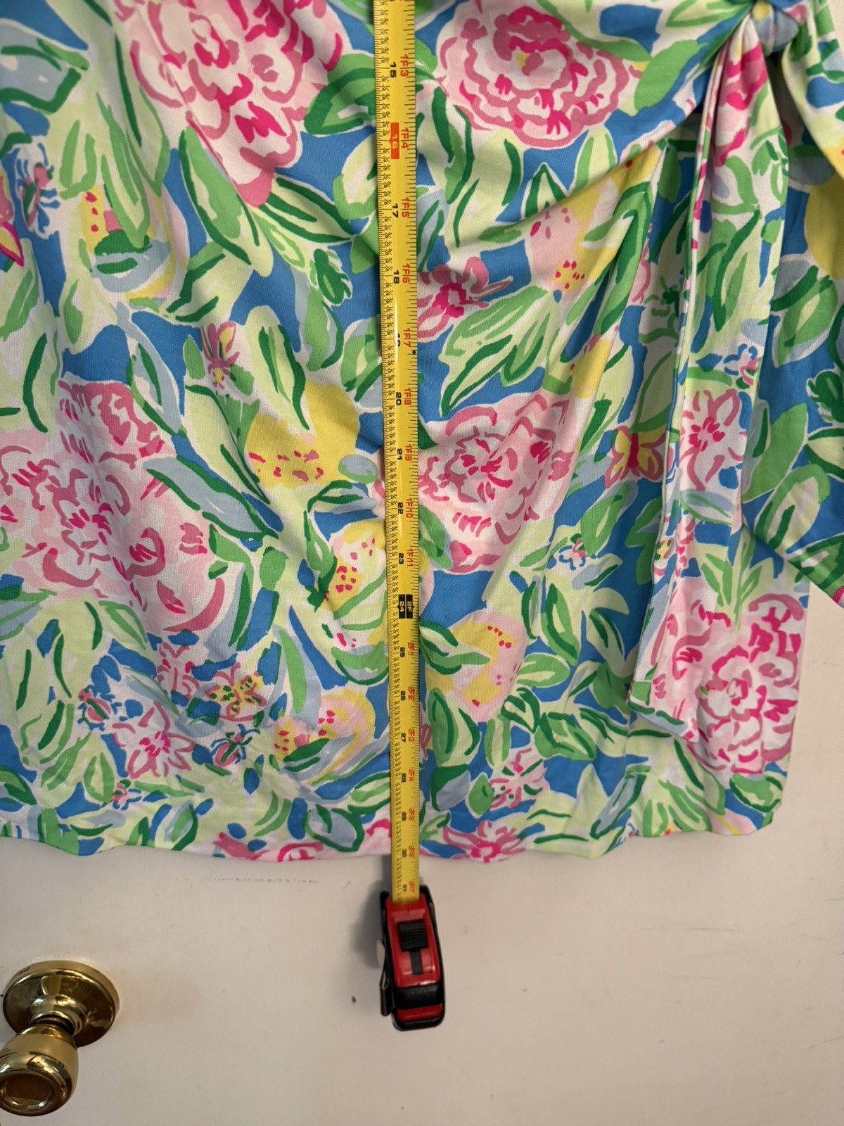 Lilly Pulitzer Bryson Skirted Romper Color Multi Grove Garden Size M