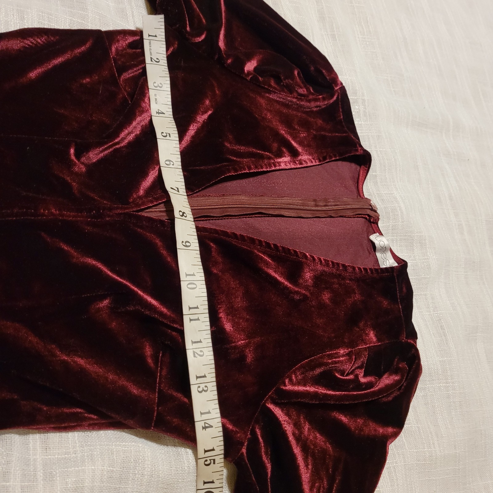 Womens Romper Shorts Size M Purple Burgundy Velvet Whimsigoth Plunge Stretch