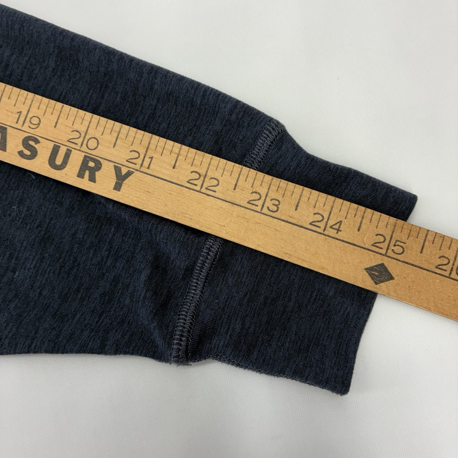 Vuori Lux Jumpsuit Womens M? Navy Heather Ink Drawstring GUC