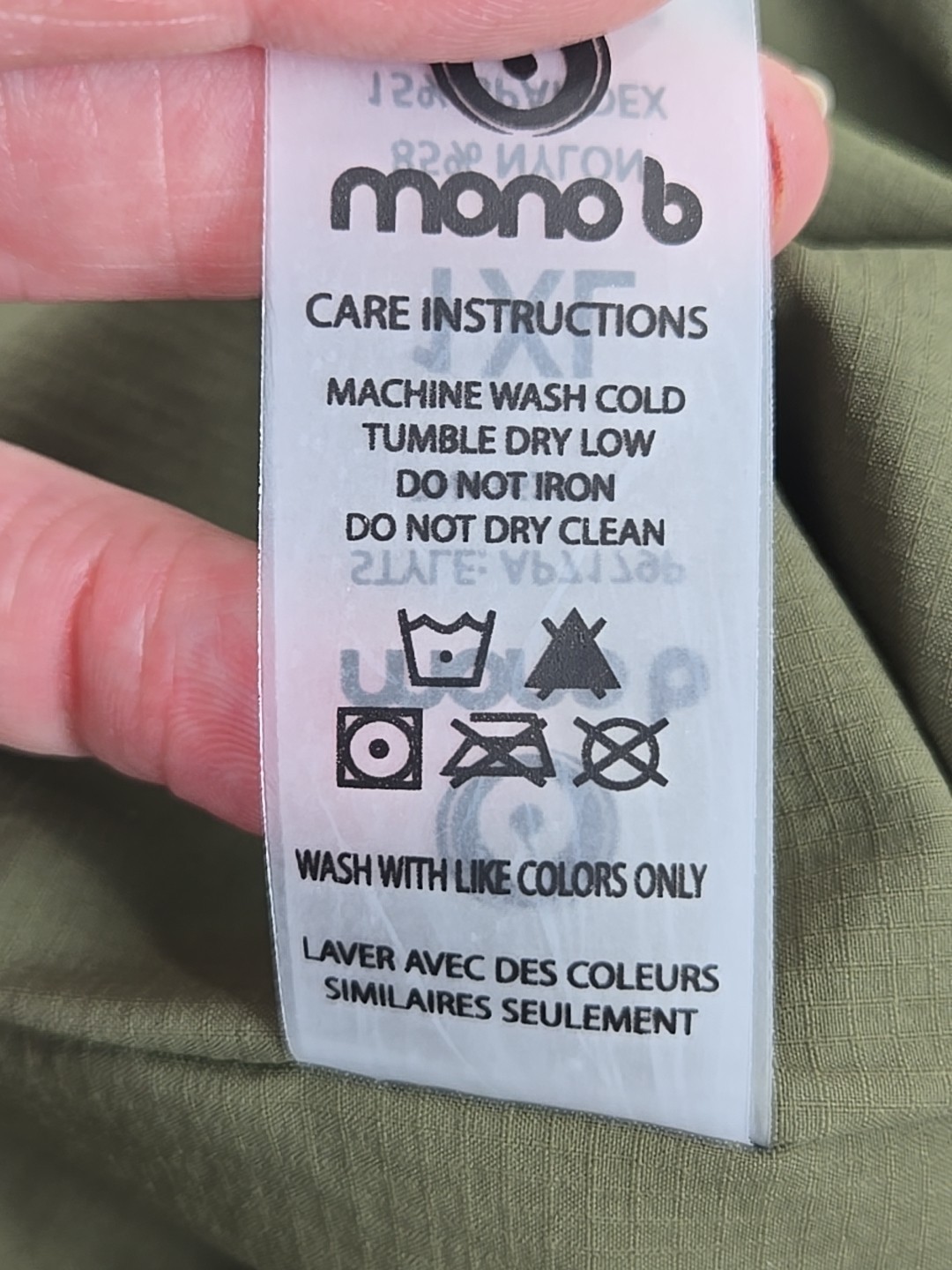 Mono B Green Strapless Cargo Pull-On Cinch Waist Ankles Jumpsuit Women’s 1X NWT
