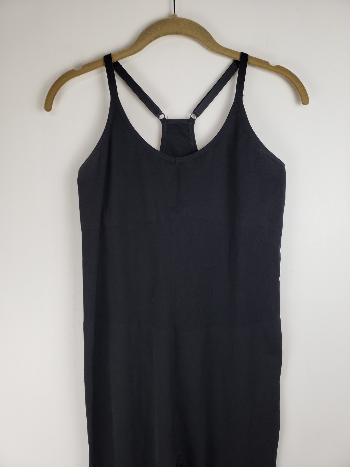 Victorias Secret Pink Active Seamless Workout One Piece Black Jumpsuit Large