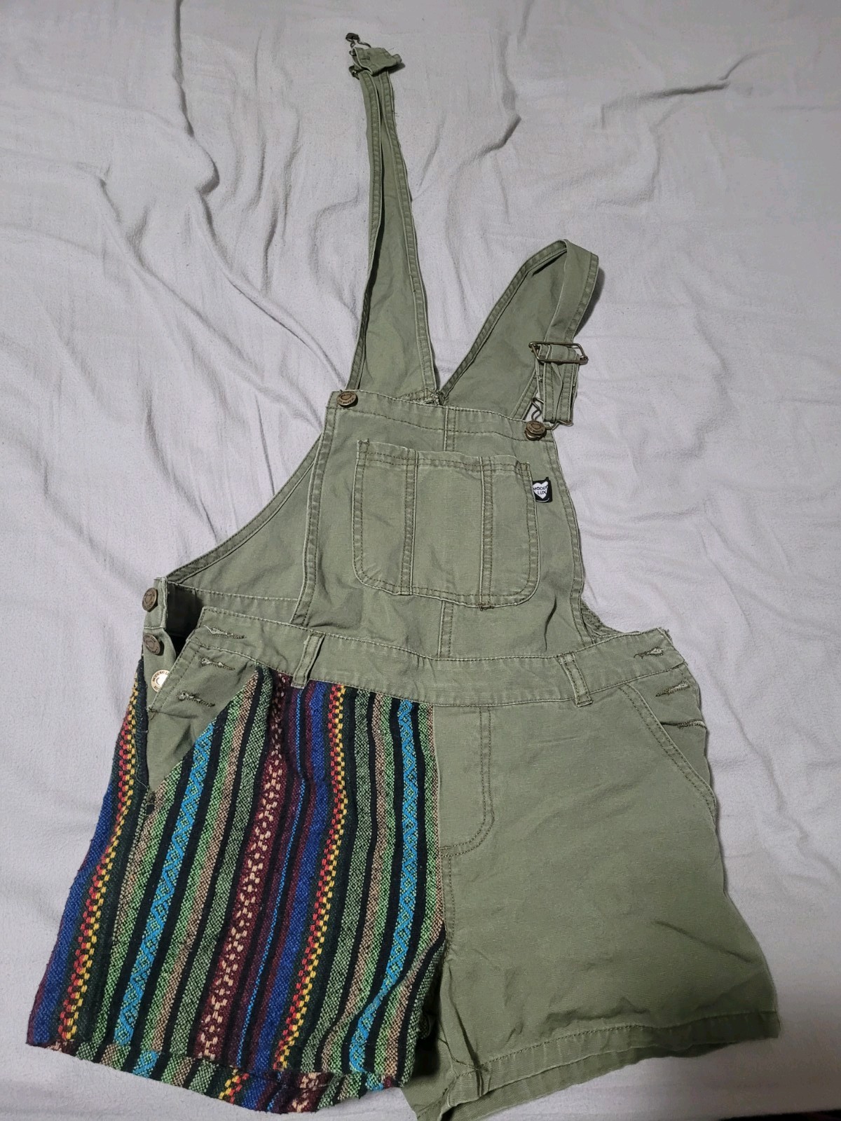 Hippy Modern Lux Women’s Cotton Canvas Overalls One-Piece