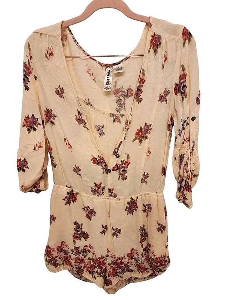 Mimi Chica Floral Romper