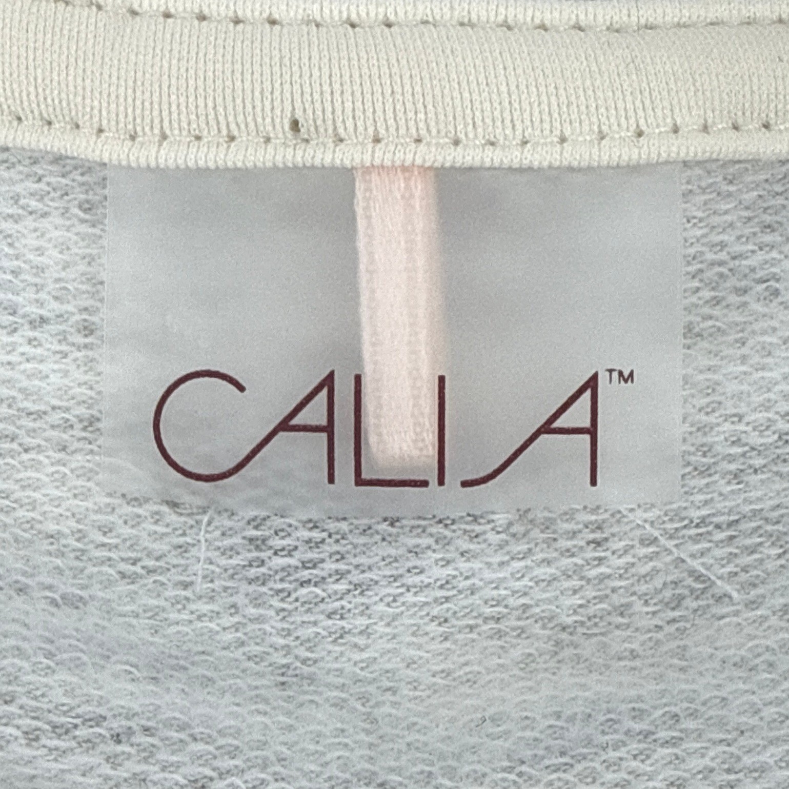 Calia by Carrie Underwood Soft Shawl Collar Jumpsuit Light Grey Heather Large