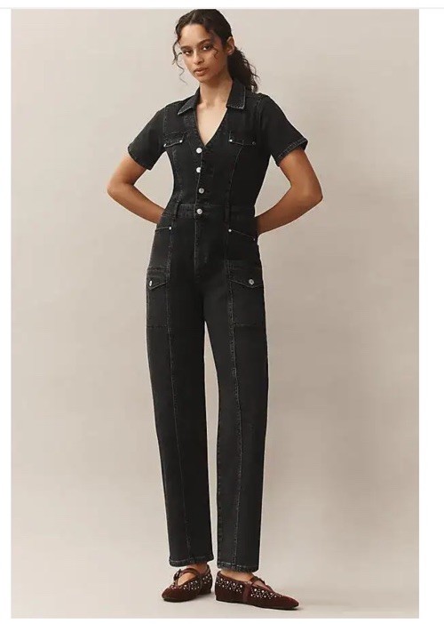 Paige Alexis Jumpsuit Dark Asphalt Size 0 New with Tags Women’s