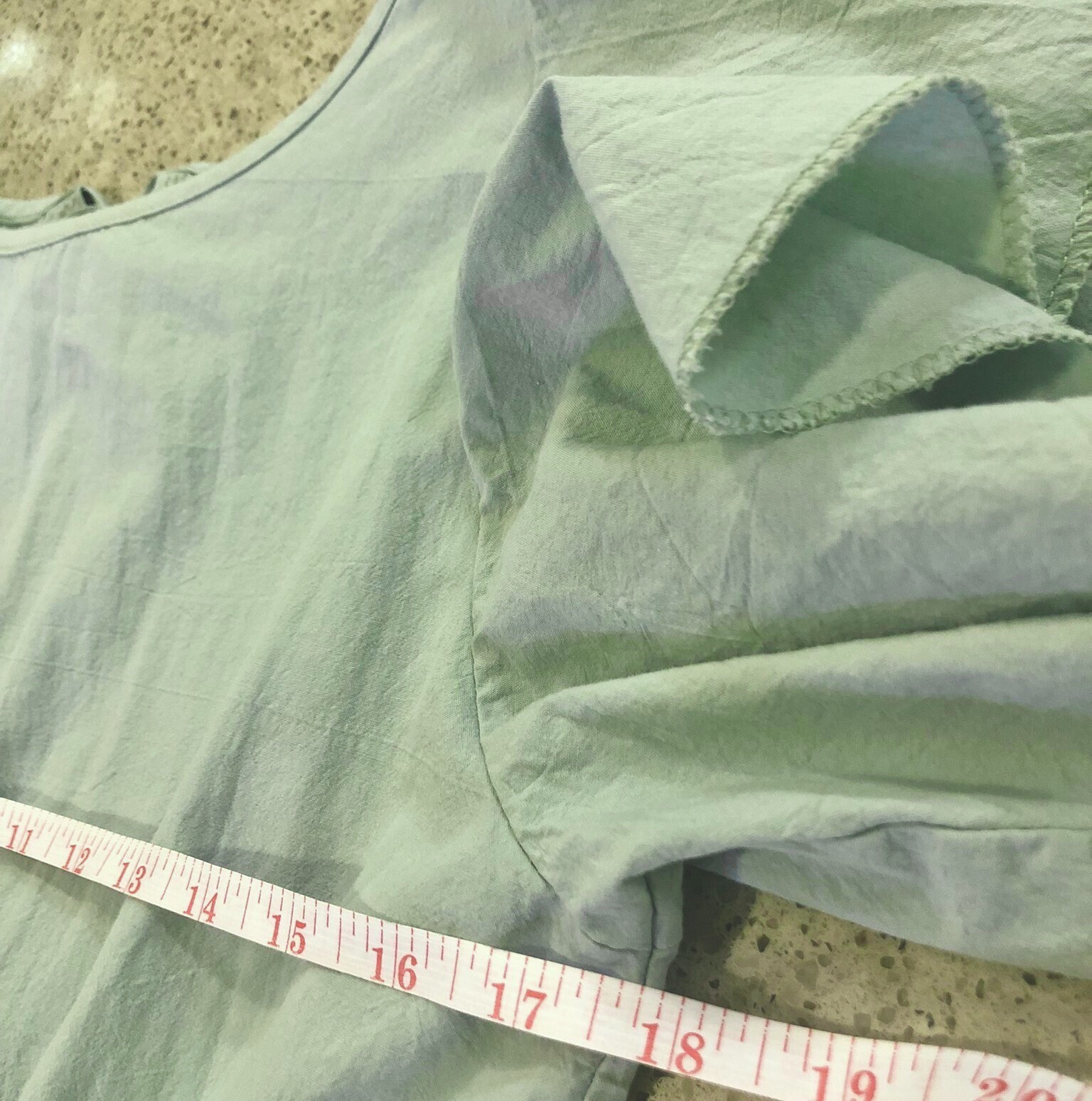 Angashion Romper Shorts Size S L30 Batwing Sleeve Lightweight Sage Green Pockets