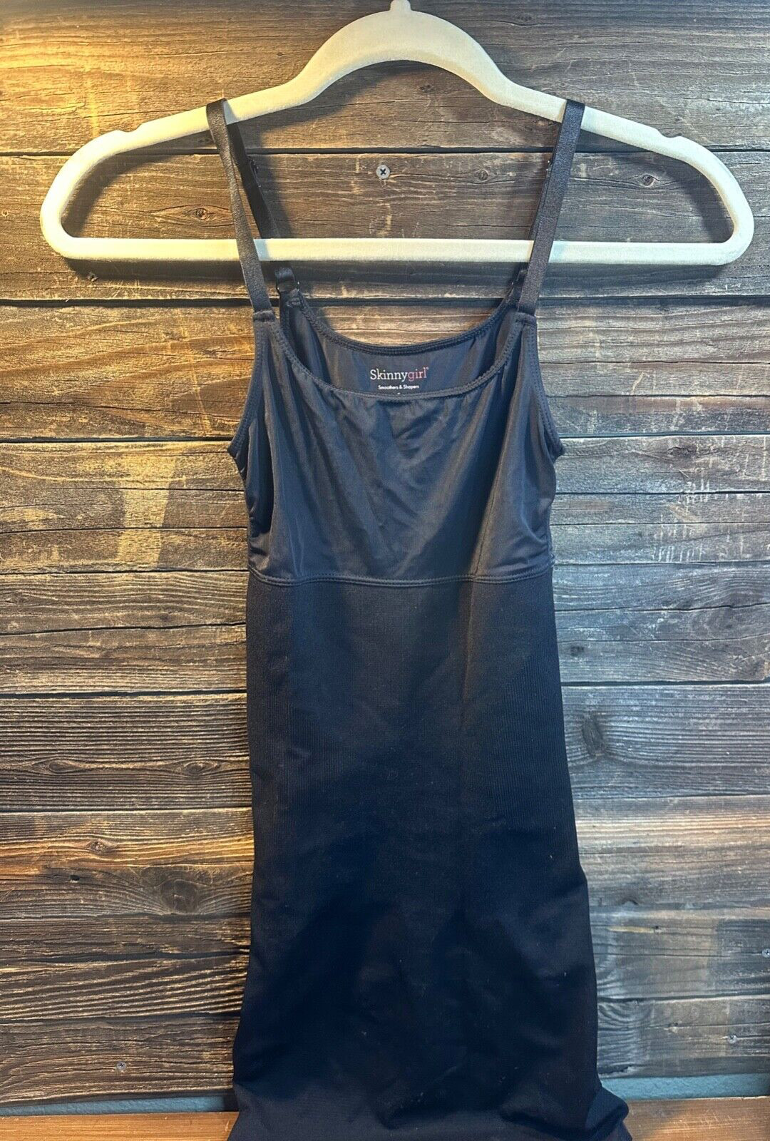 Skinnygirl Body Shaper Under Dress One Piece Full Slip Tummy Conrol Shapewear SM