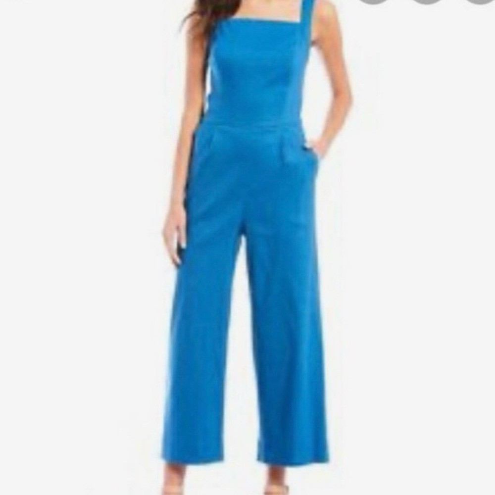 Antonio Melani Linen Blend Tinley Jumpsuit, Size 8