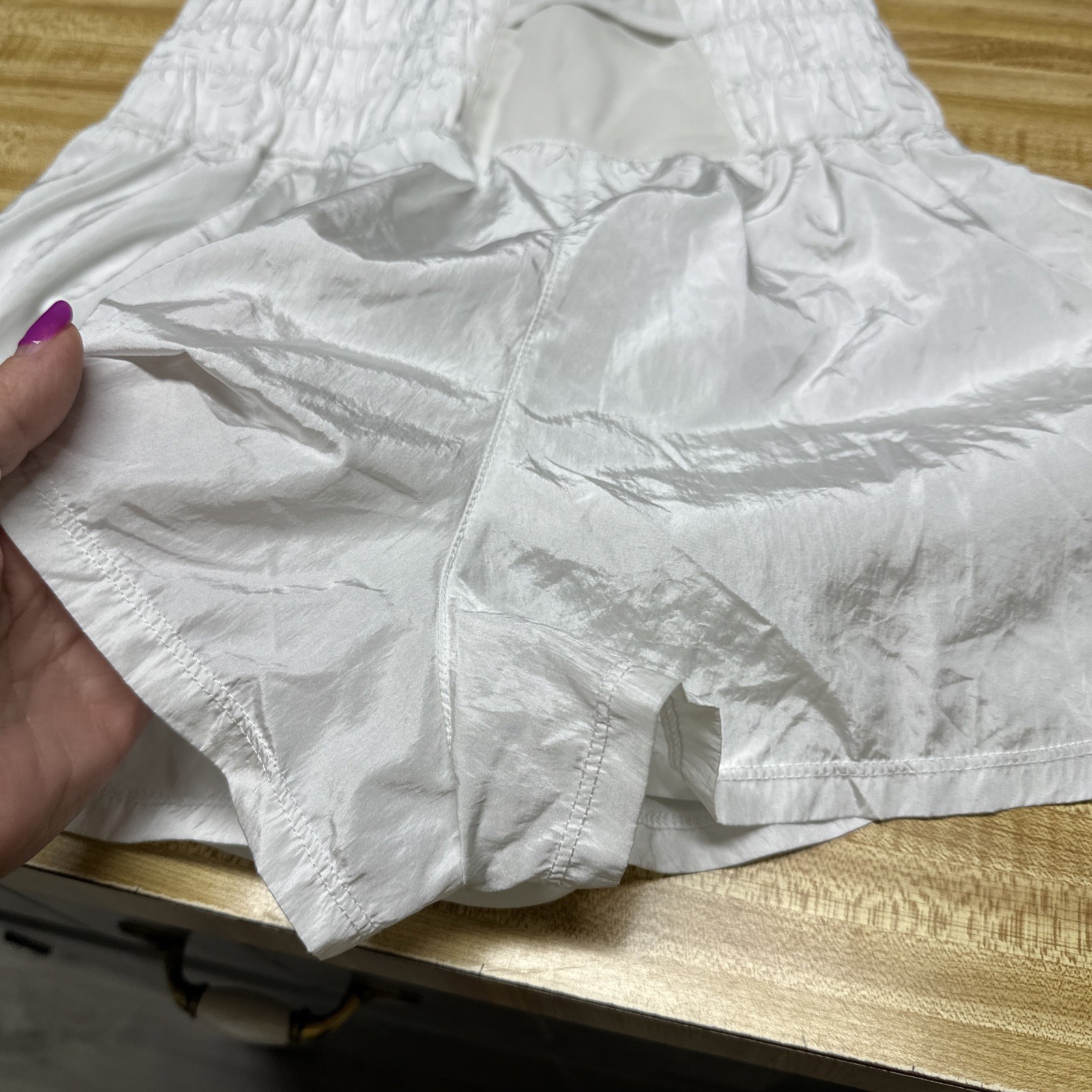Women’s Free People FP Movement The Way Home Skortsie Sz Small White