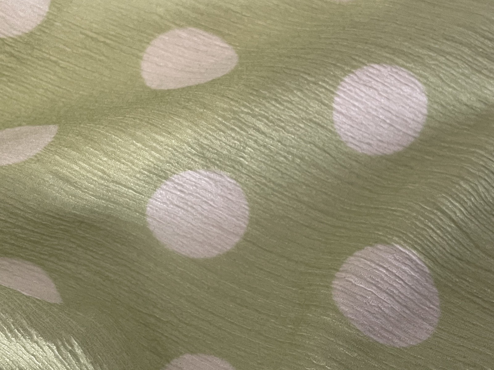 River Island Green Polka Dot Shirred Playsuit Size M Tie Back Summer Romper