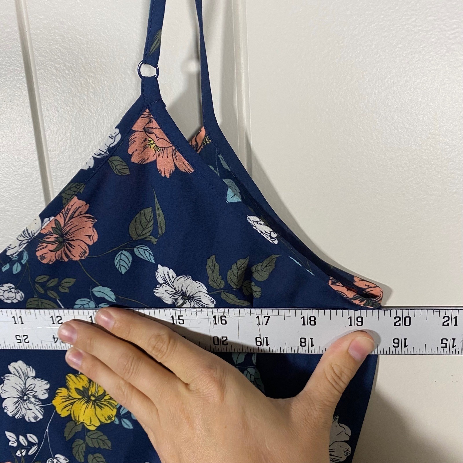 JACK by BB Dakota Floral Print Tie Front Sleeveless Jumpsuit – Size M