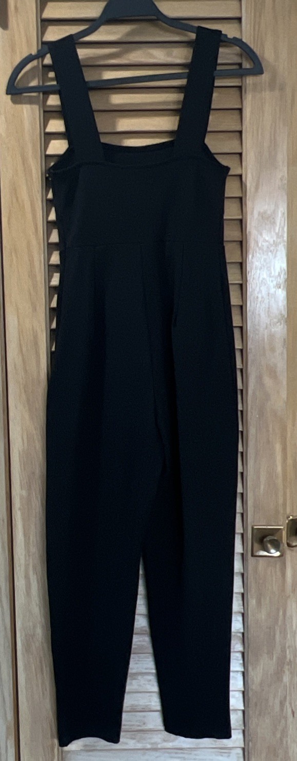 Urban Outfitters Black Jumper Tapered Leg Jumpsuit XS