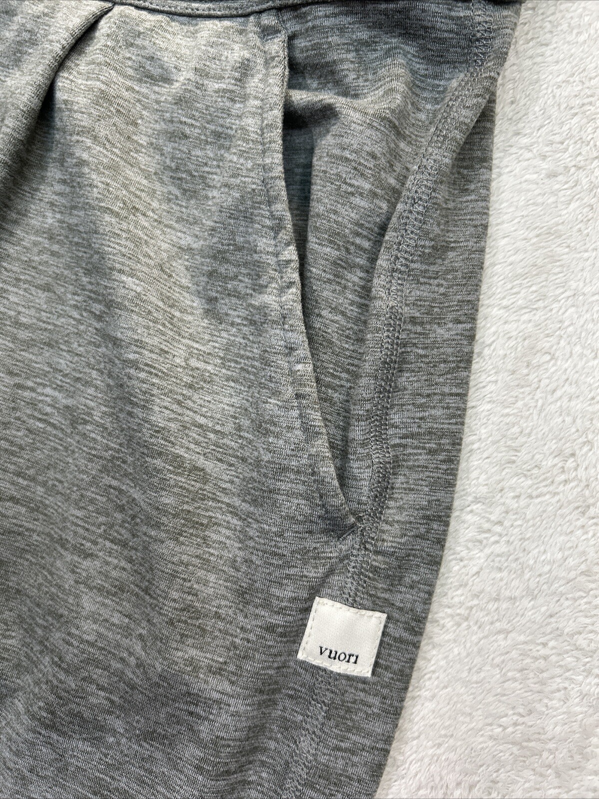Vuori Lux Harem Jumpsuit One-piece Women Sz Large Heather Drawstring Stretch