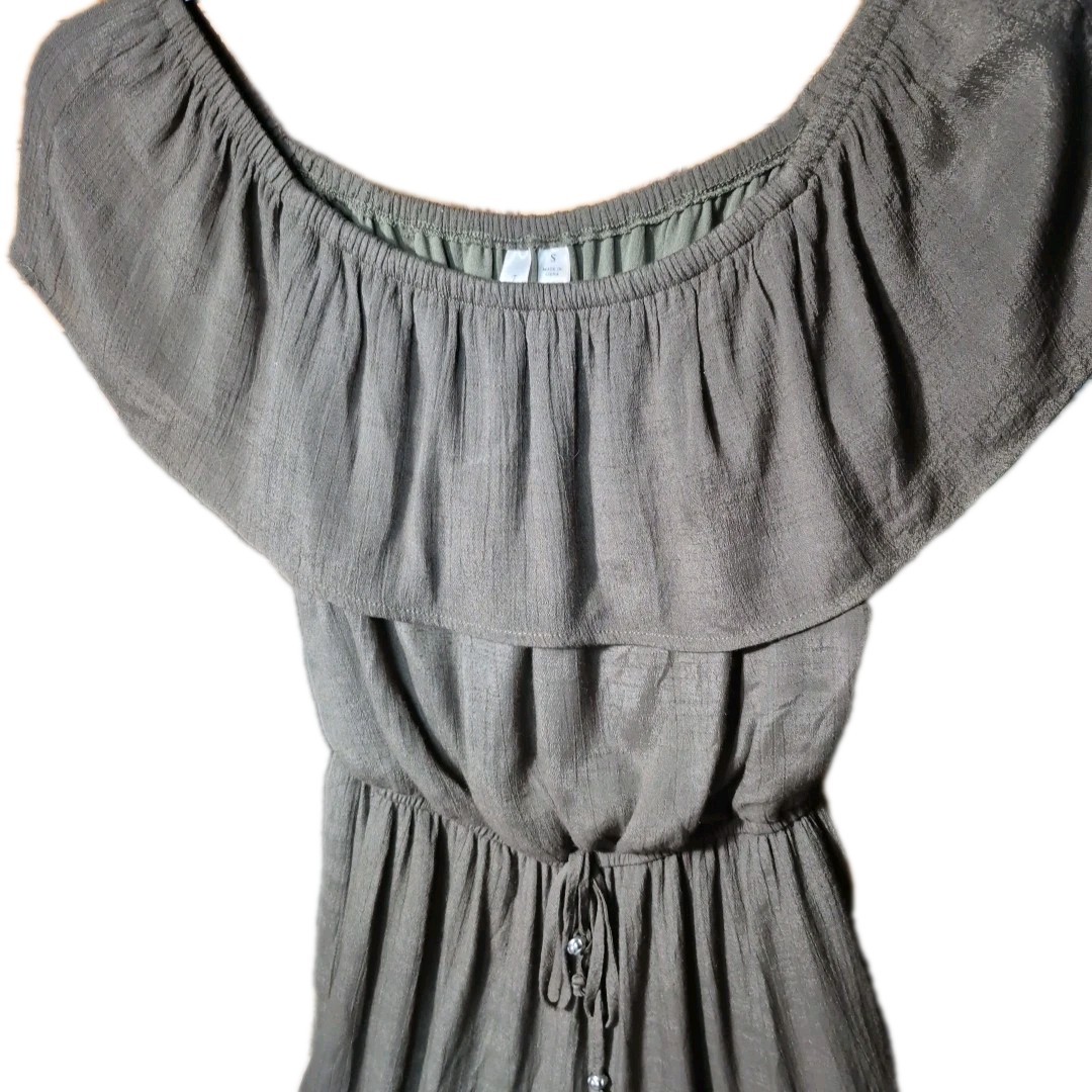Jumpsuit Romper Women’s Sz S Forest Green Ankle Length Fully Lined