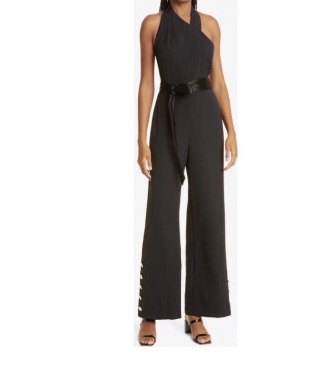 Milly Thea Jumpsuit in Black. NWT. Size 4. Retail- $450