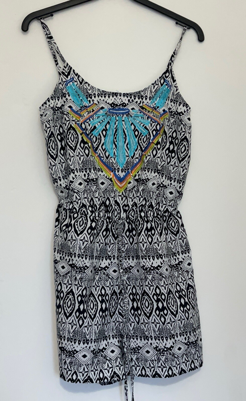 Atmosphere Black Mix Playsuit Size 6 ￼