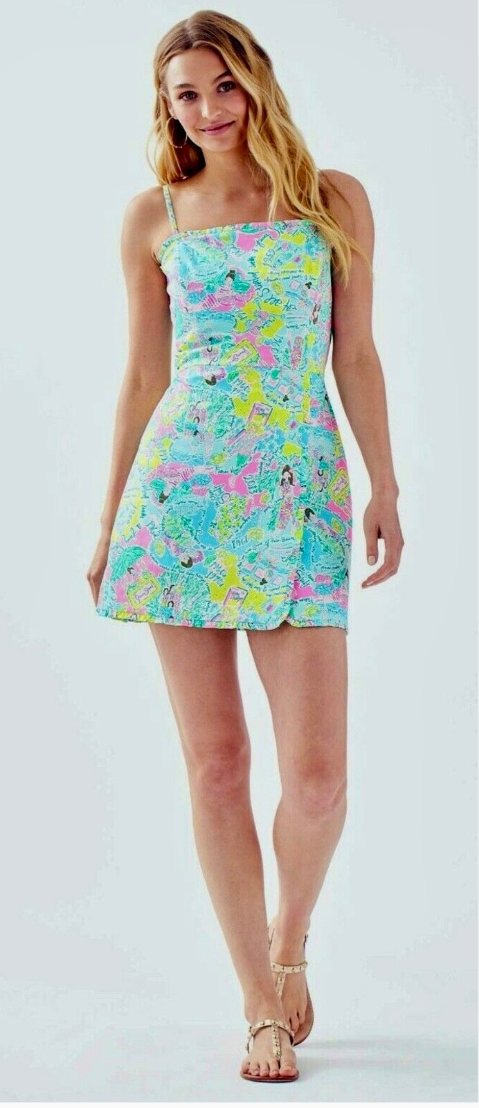 Lilly Pulitzer NWT Jesse Romper Pop Up In The Beginning Size 16
