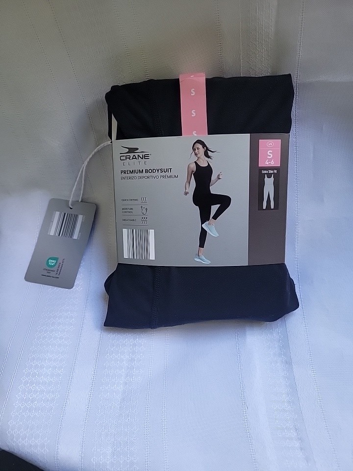 Cranes Women’s Black Sport Jumpsuit Sizes Small/medium