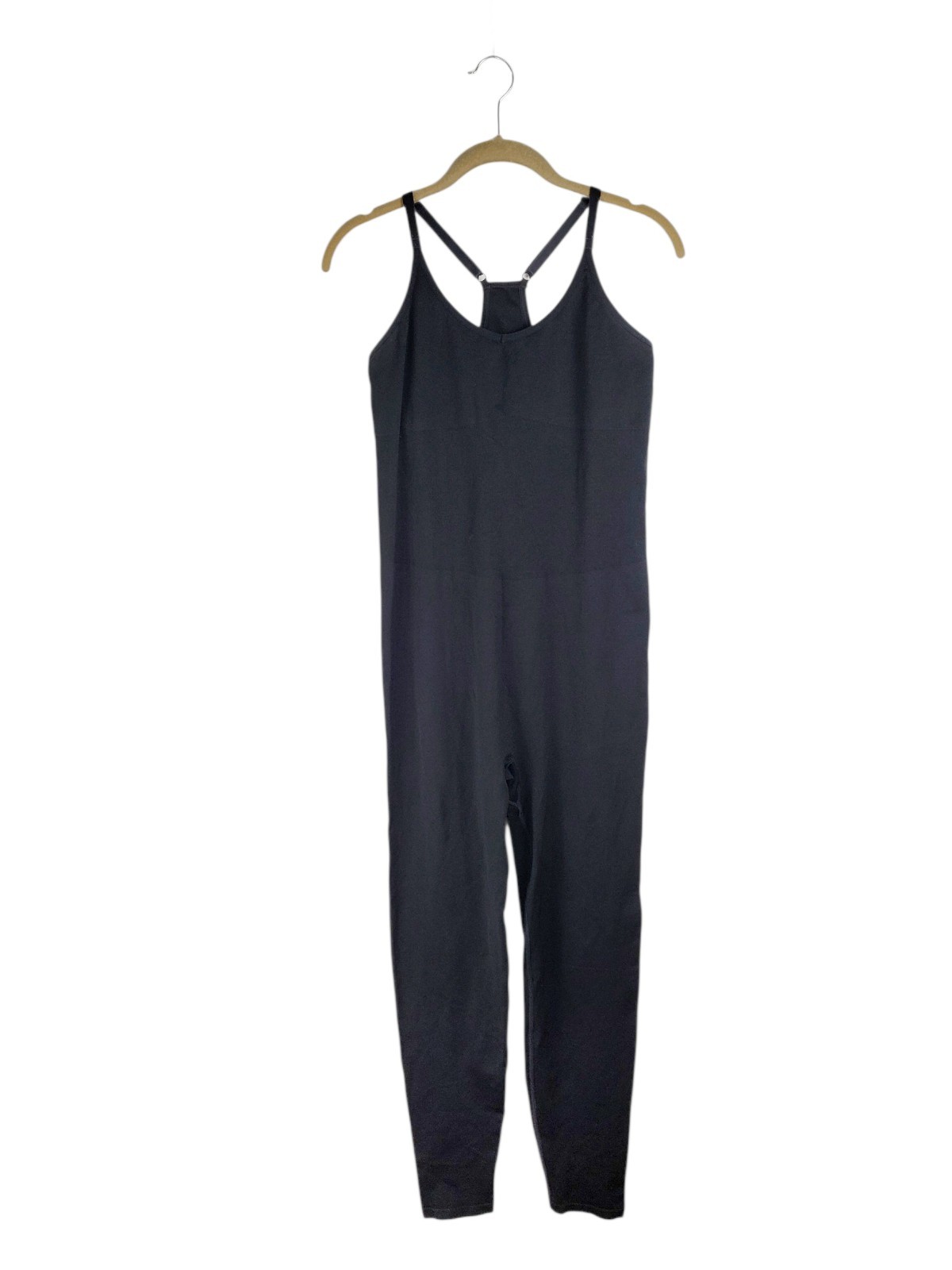 Victorias Secret Pink Active Seamless Workout One Piece Black Jumpsuit Large