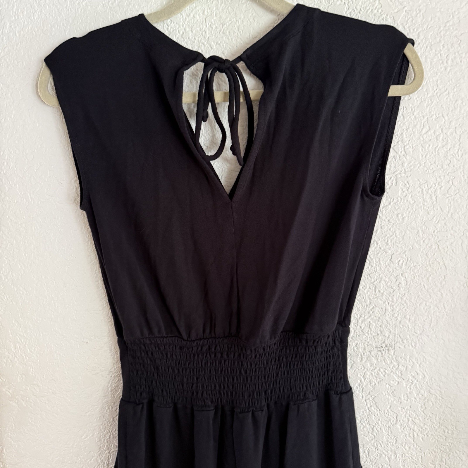Cabi Downtown Jumpsuit Romper Sleeveless Stretch Black XS #5577