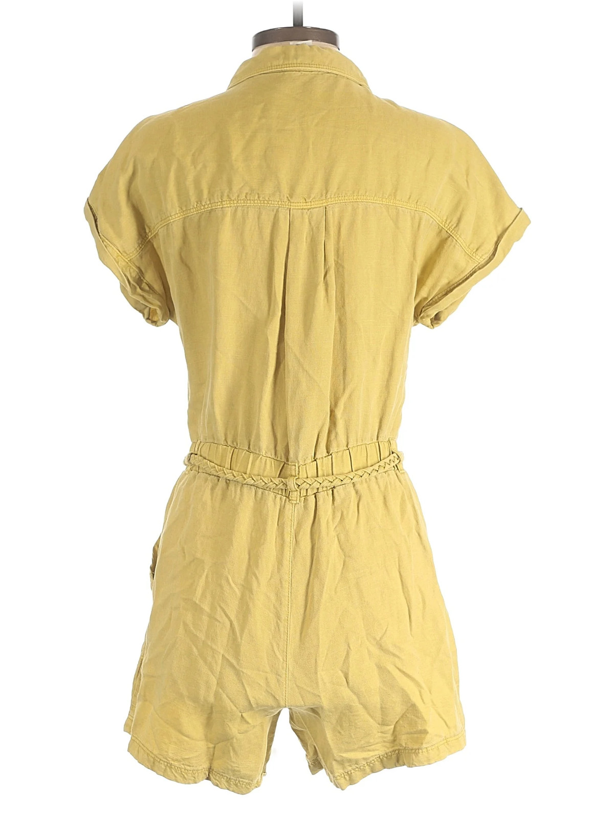 Nicole Miller New York Women Yellow Romper S
