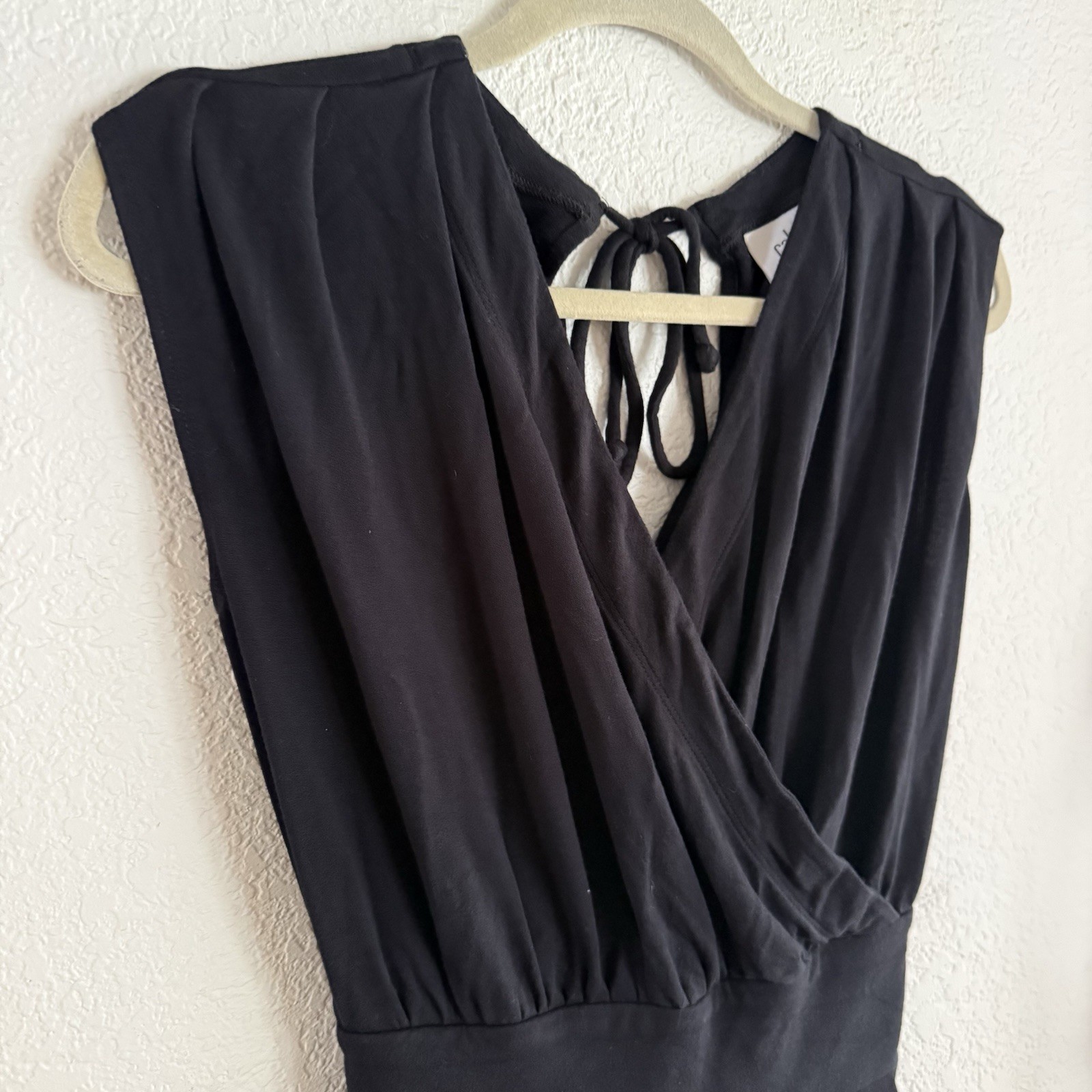 Cabi Downtown Jumpsuit Romper Sleeveless Stretch Black XS #5577