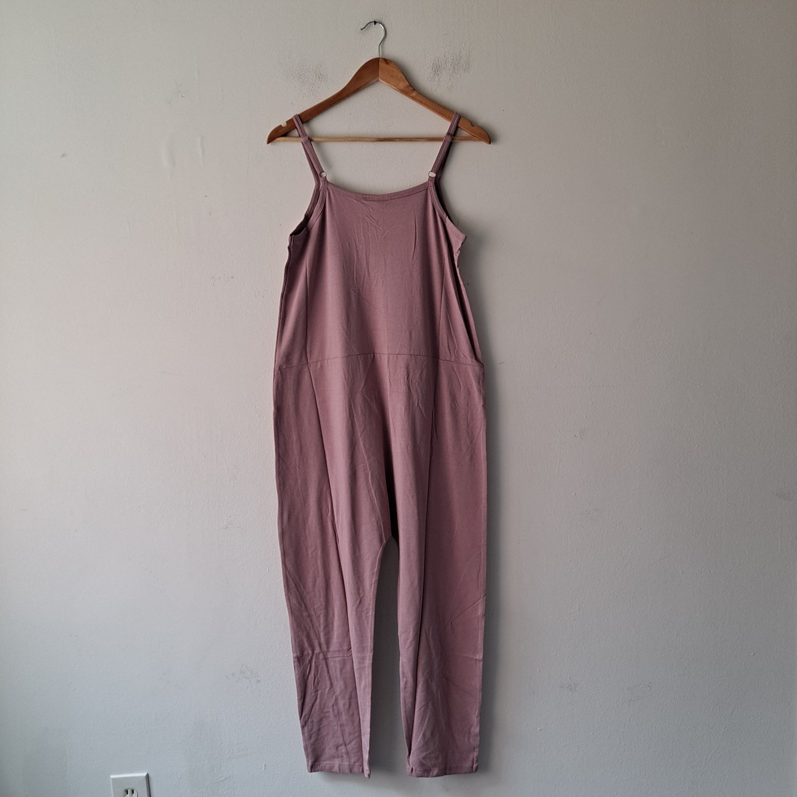 NWT Universal Standard Ultimates Jackson Jumpsuit Overalls Pink Women’s Size 3XS