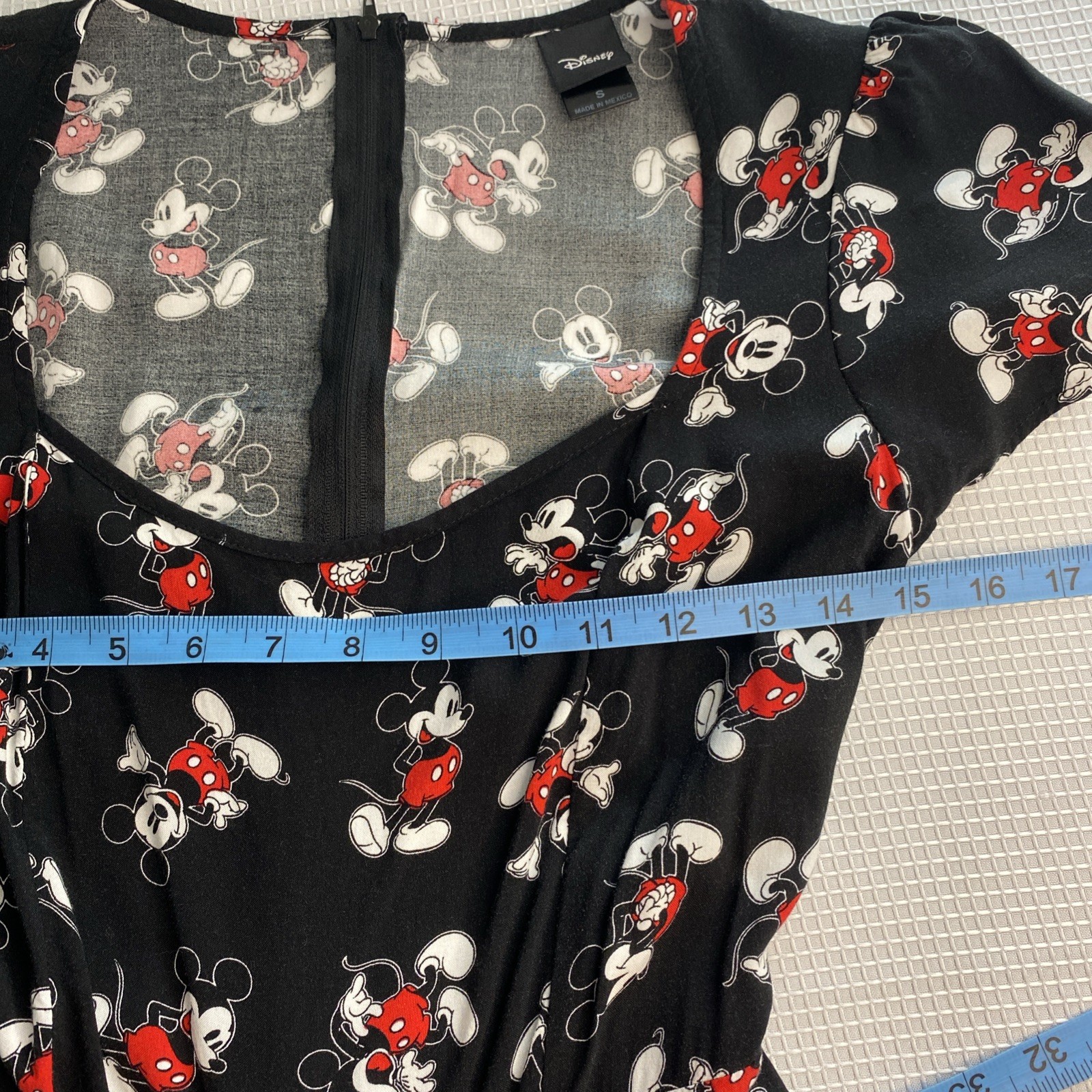 Disney Mickey Romper Short Sleeve Small