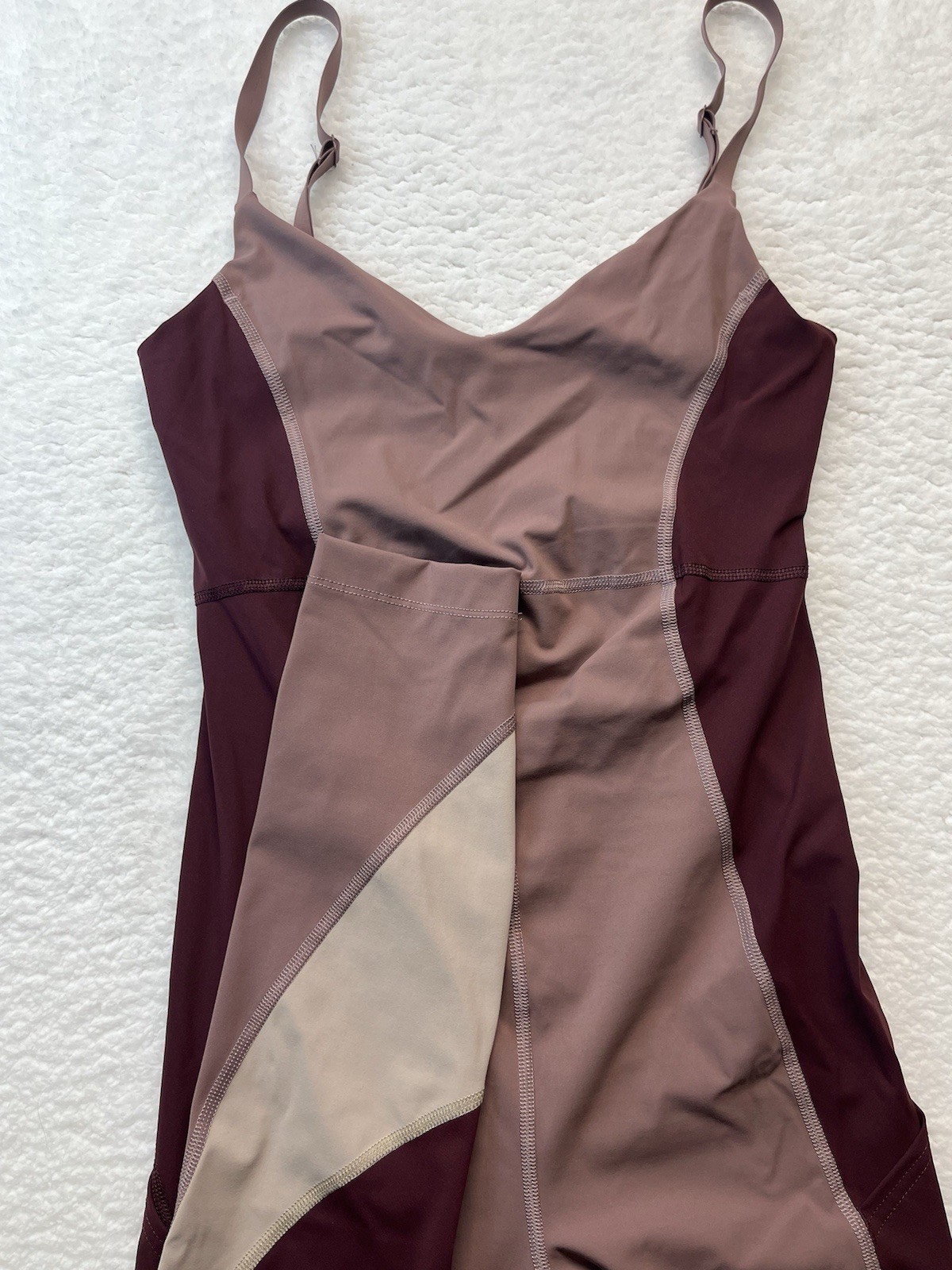 Outdoor Voices Bodysuit Womens S ZOOM FULL LENGTH Jumpsuit Workout Athleisure