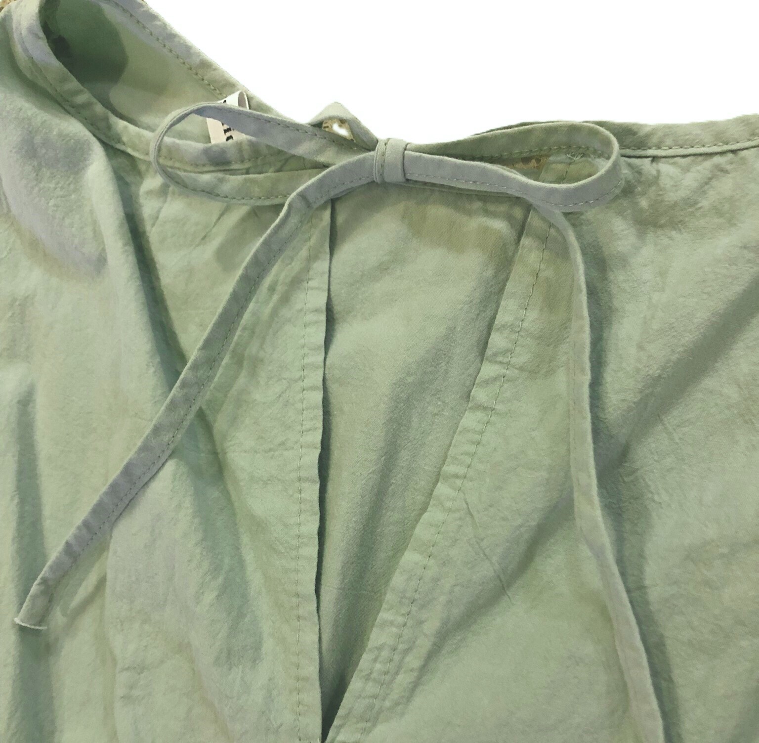 Angashion Romper Shorts Size S L30 Batwing Sleeve Lightweight Sage Green Pockets