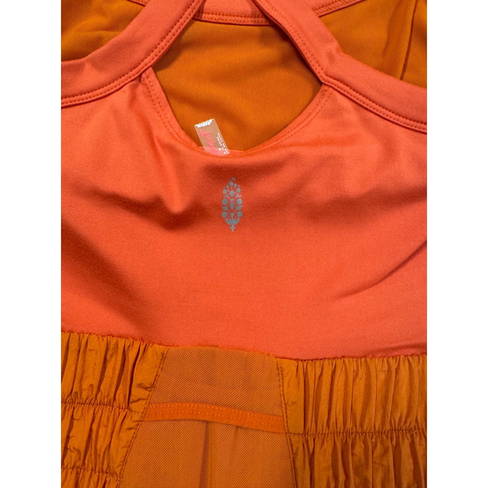 Free People Movement Way Home Orange Skortsie