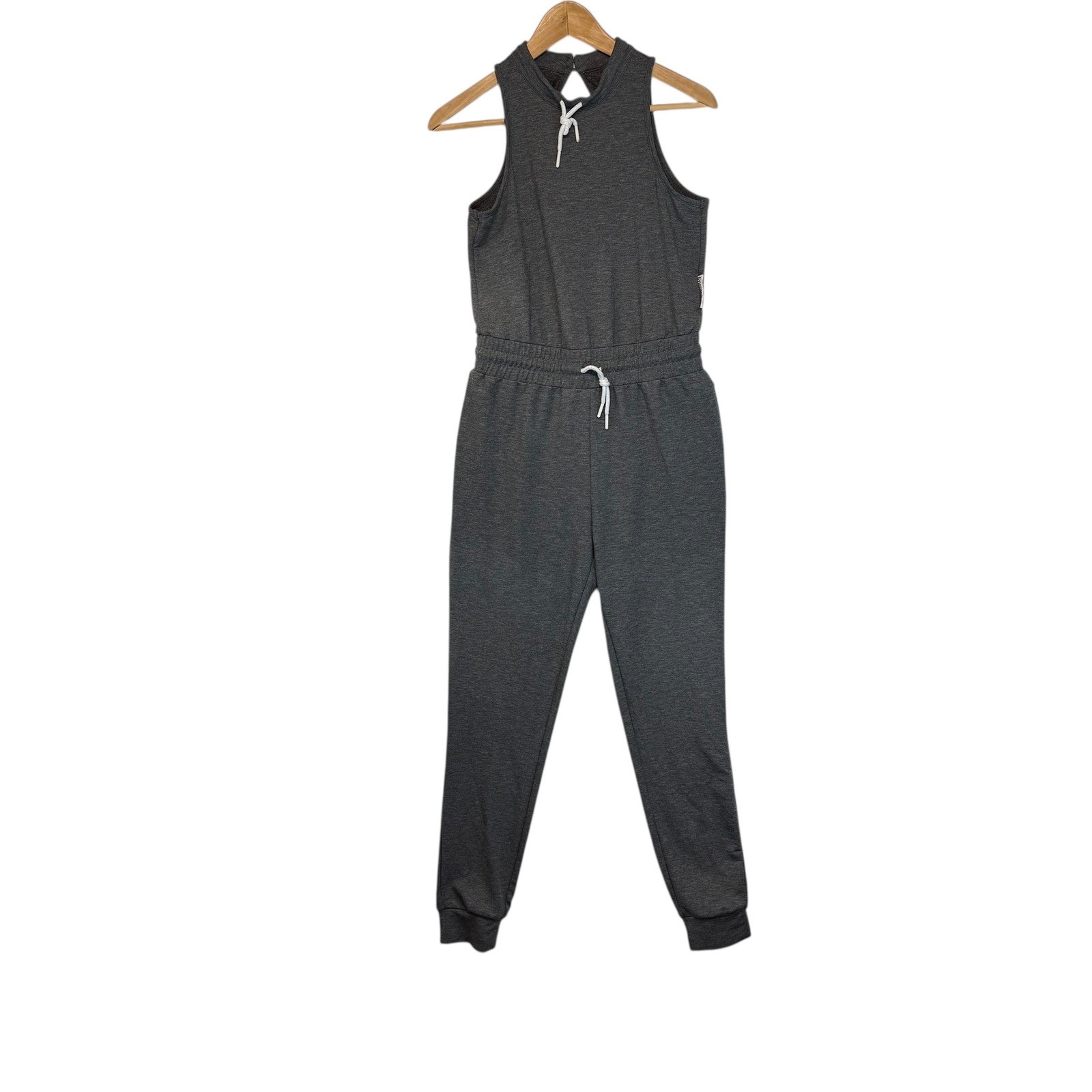 Gymshark Solace Jumpsuit Gray Sporty Chic Athleisure Gym Girl Women’s Medium