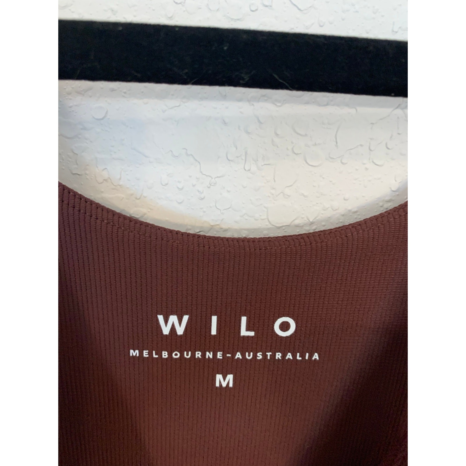 Wilo Brown Jumpsuit One Piece Bootleg Romper Athleisure Medium