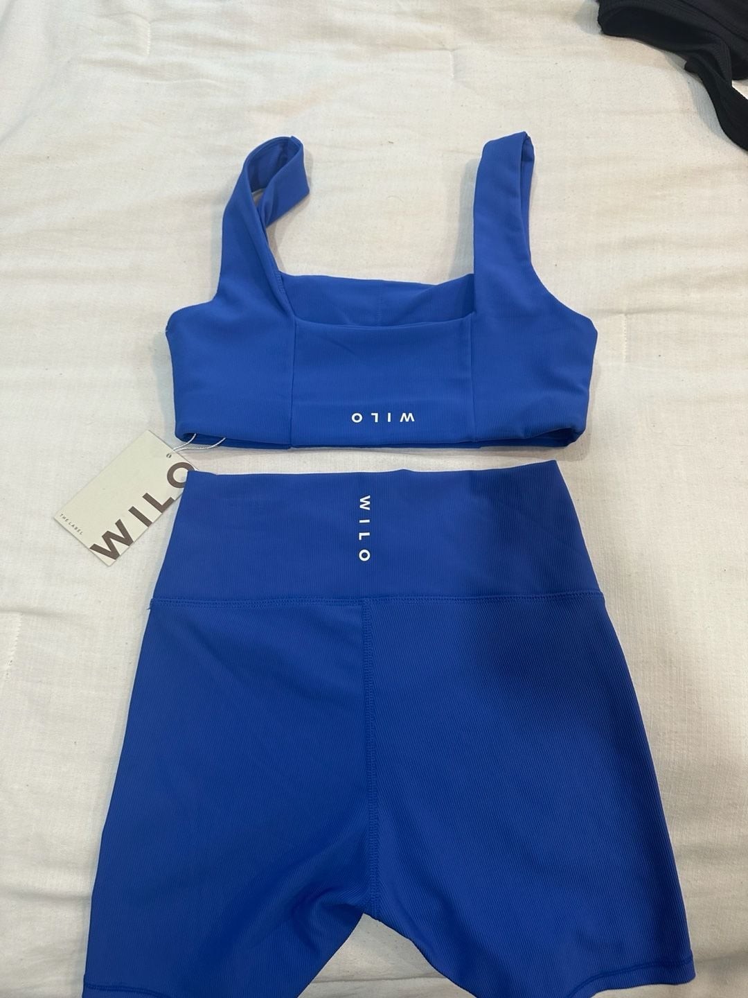 Wilo The Label Ribbed Activewear Set Size S