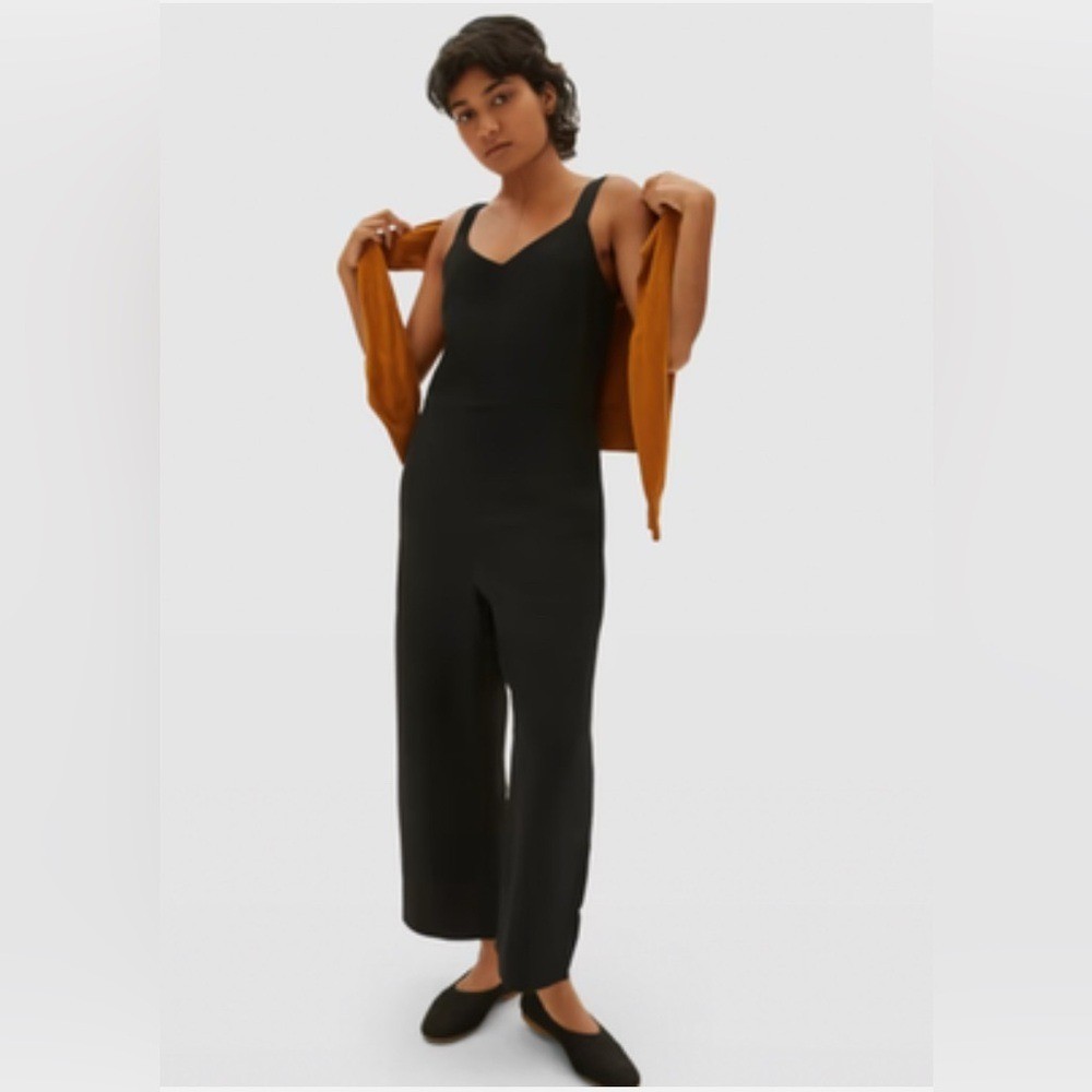 Everlane Japanese GoWeave Slip Jumpsuit