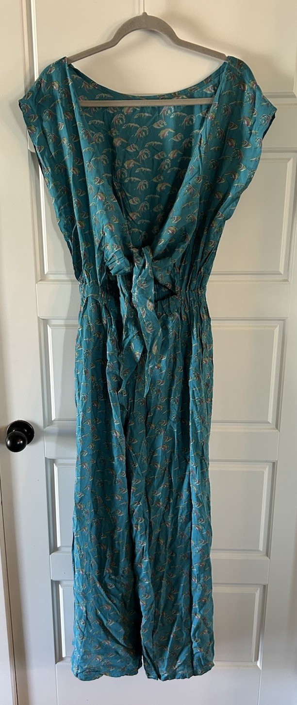 Holo Holo Surf 100% Rayon women’s romper blue Size L