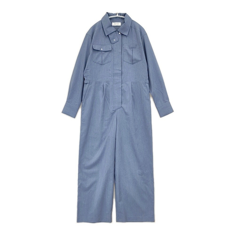 ATTISESSION 24SS Stand Collar Jumpsuit 5626-699-0032 All in One 6-0606G◎