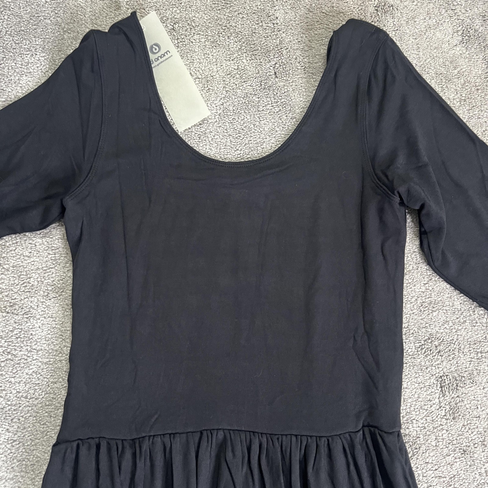 Mono B Jumpsuit Womens Medium Black Long Sleeve Modal Stretch KPZ12380