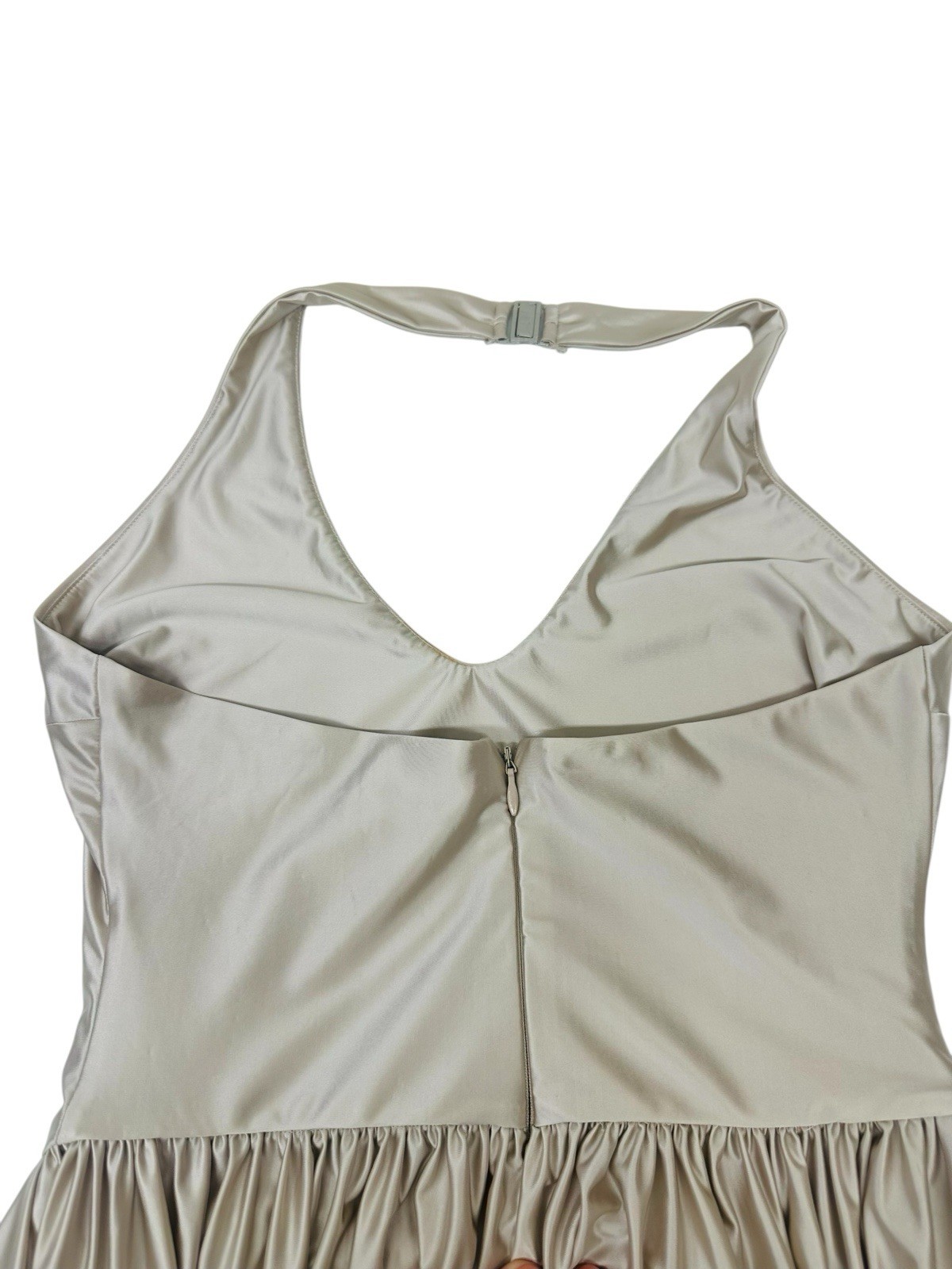 DELFI COLLECTIVE Ezra Jumpsuit Champagne Sand Size M RN# 152558 Made In U.S.A.