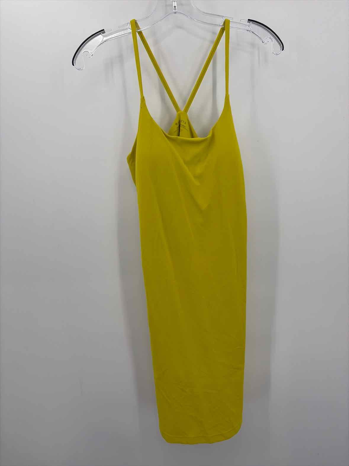 Pre-Owned Athleta Yellow Size Medium Athletic Romper