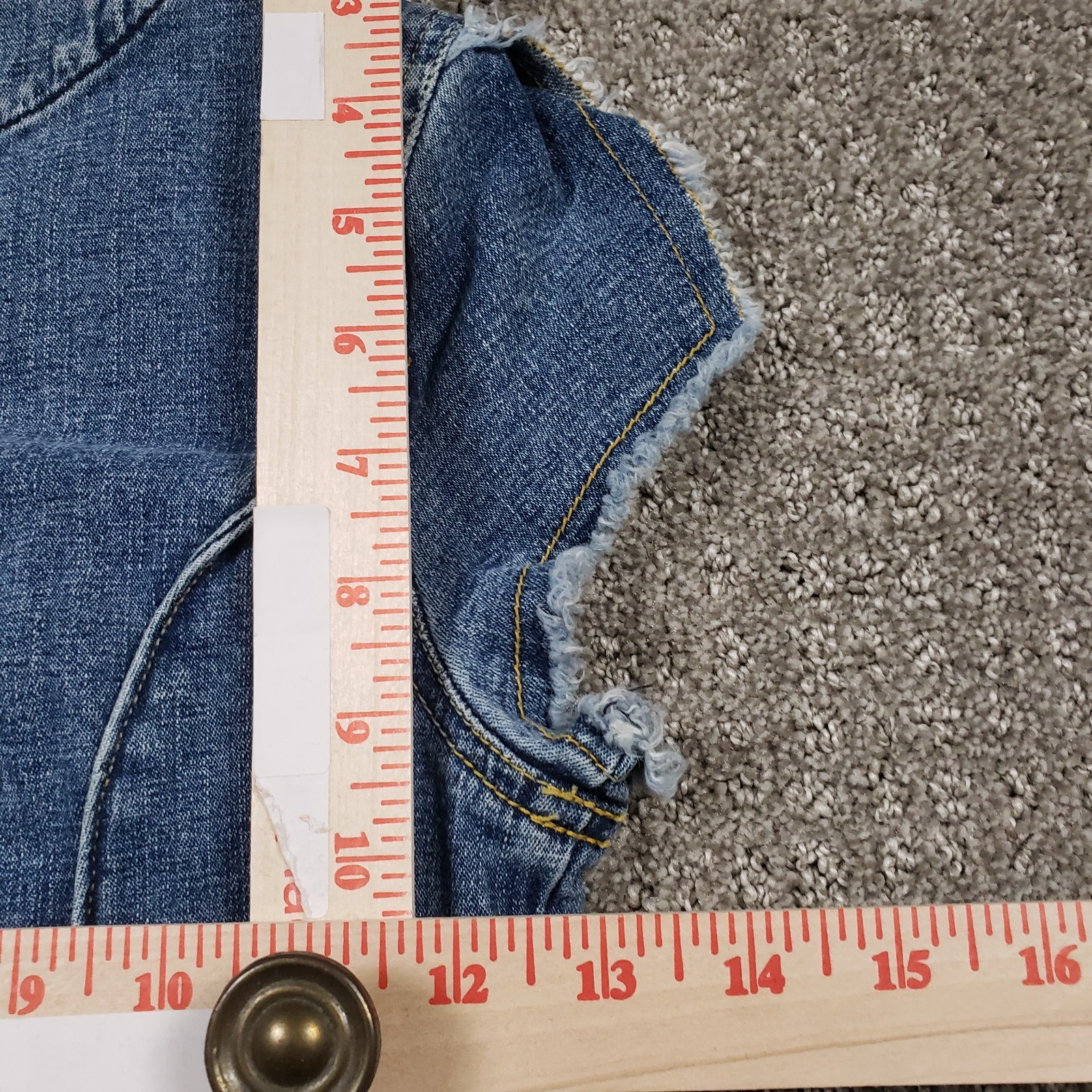 JNCO Jeans Denim Jumpsuit Womens Small Blue Flare Bootcut Vintage Y2k 2000s 90s