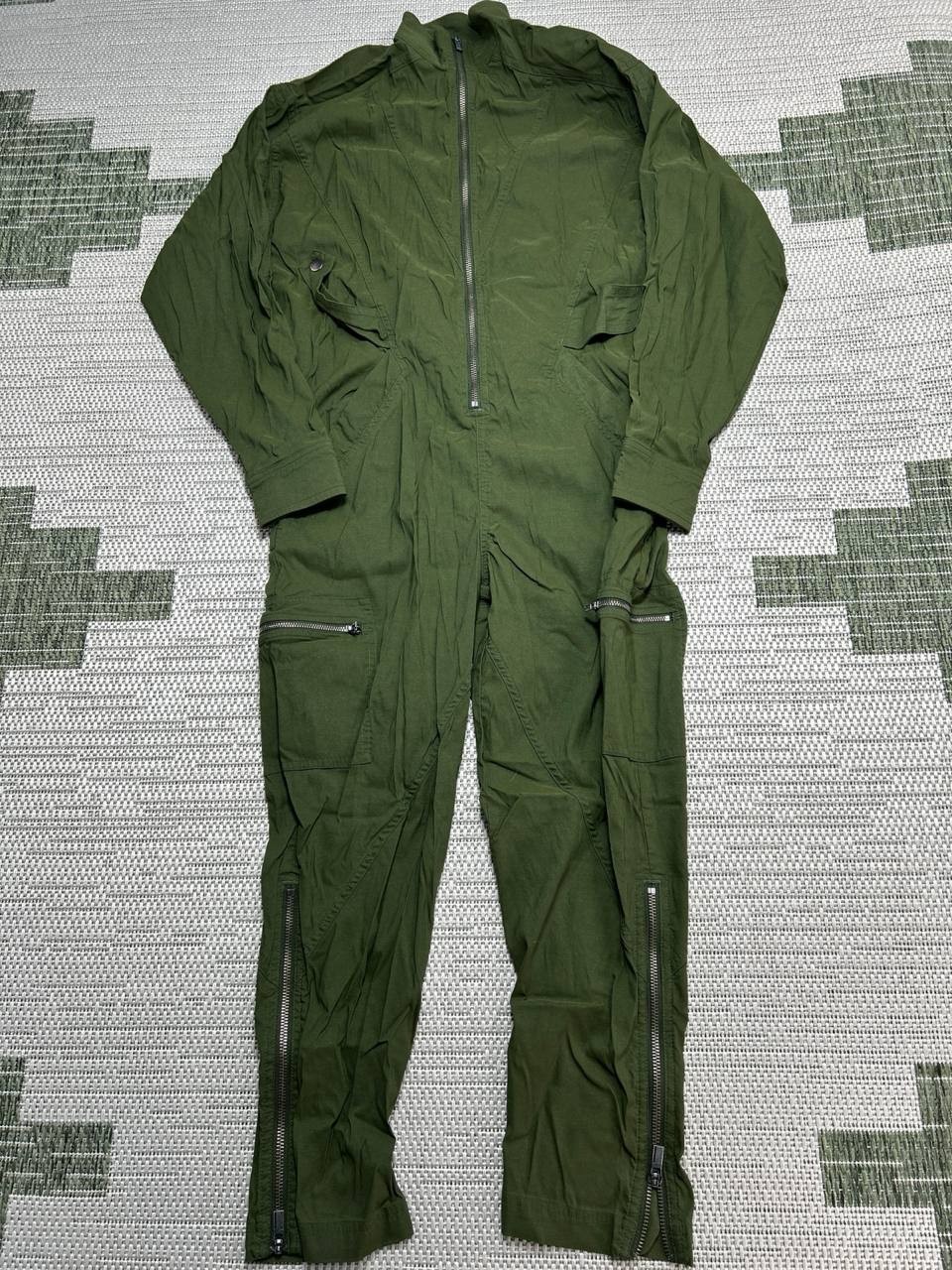 Athleta Lenox Jumpsuit One Piece Women 2 Green Stretch Zipper Abrasion Resistant