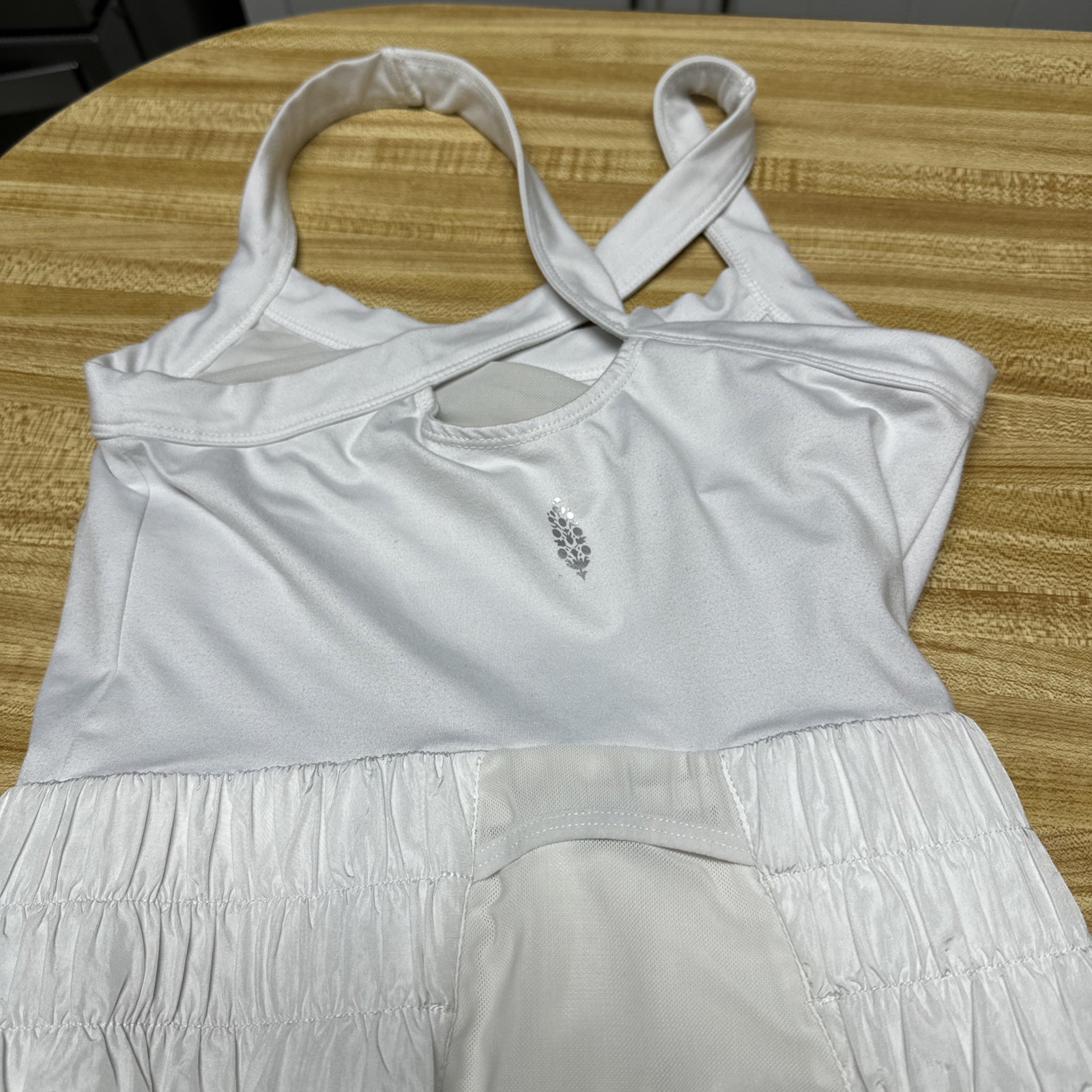 Women’s Free People FP Movement The Way Home Skortsie Sz Small White